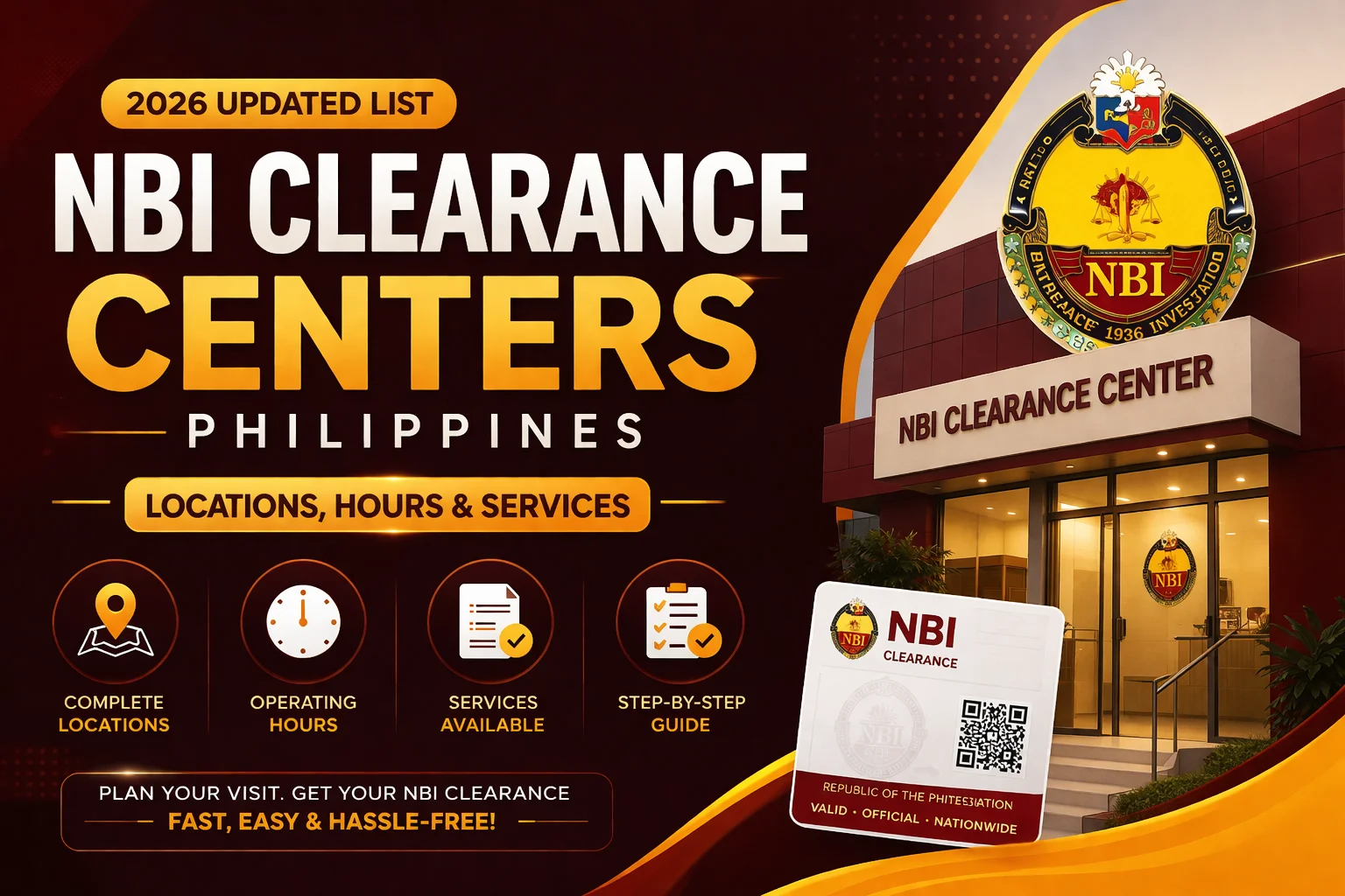 NBI Clearance Center Philippines Main Office Building